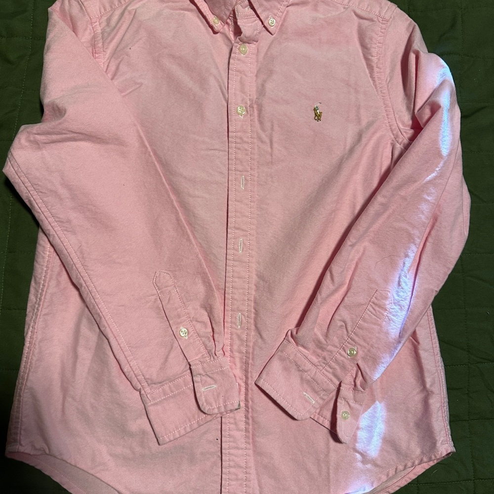 Ralph Lauren Light Pink Collared Shirt